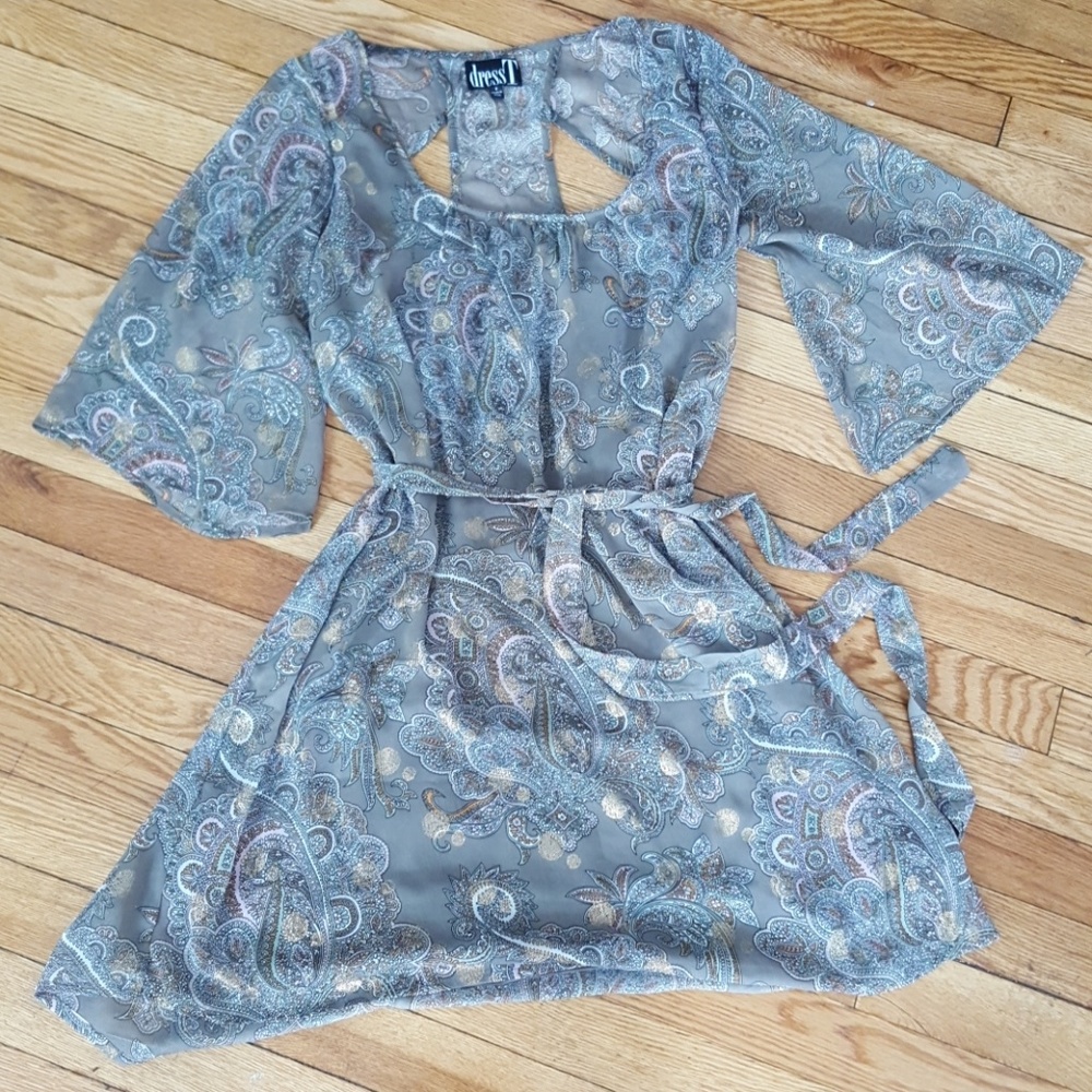 Chiffon sun dress